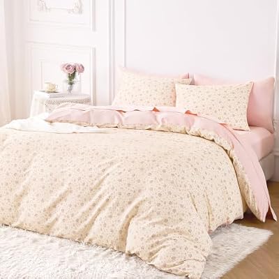 Farmhouse Cotton Floral Comforter Set - view 4