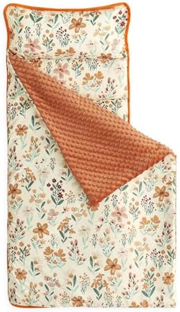 Wake In Cloud Floral Minky Nap Mat