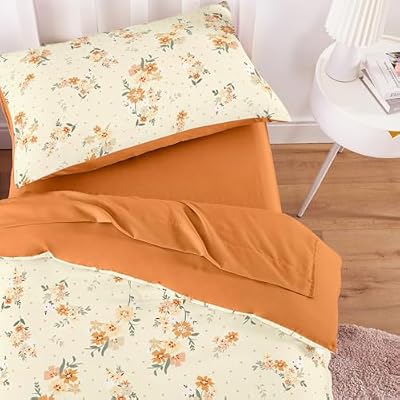 Floral Polka Dot Toddler Bedding Set - view 3