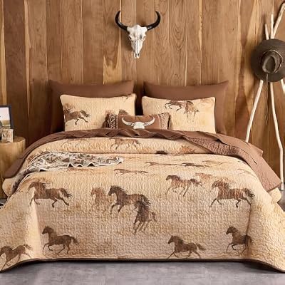 Galloping Horse Quilt Set - view 3