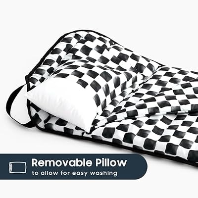 Gingham Check Cot Nap Mat - view 4