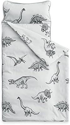 Grey Jurassic Dinosaur Nap Mat