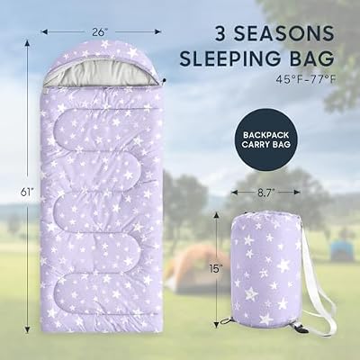 Hand Drawn Star Sleeping Bag - view 2