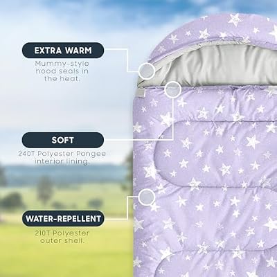 Hand Drawn Star Sleeping Bag - view 3