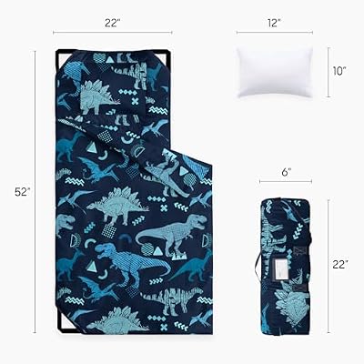 Jurassic Dino Sketch Cot Nap Mat - view 2