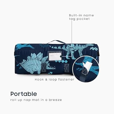 Jurassic Dino Sketch Cot Nap Mat - view 3