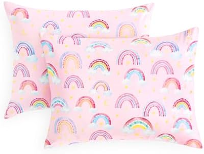 Kawaii Rainbow Pillowcases (Set of 2)