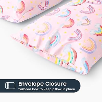 Kawaii Rainbow Pillowcases (Set of 2) - view 3