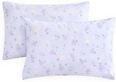 Leafy Flower Pillowcases (Set of 2)