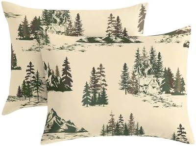 Lodge Mountain Pillowcases (Set of 2)