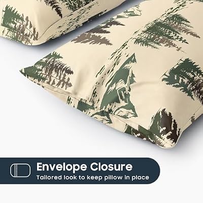 Lodge Mountain Pillowcases (Set of 2) - view 3