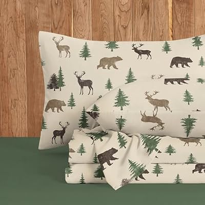 Lodge Wildlife Sheet Set