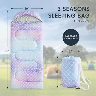Mermaid Kids Sleeping Bag - view 2