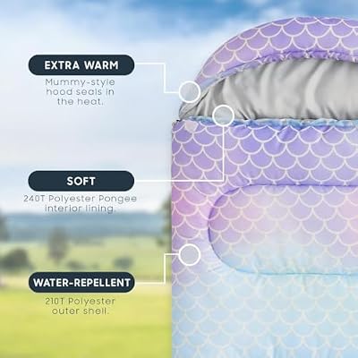 Mermaid Kids Sleeping Bag - view 3