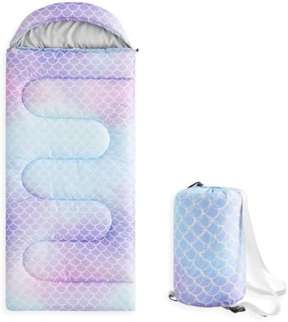 Wake In Cloud Mermaid Kids Sleeping Bag
