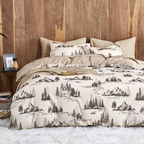 Wake In Cloud Mountain Pine Comforter Set