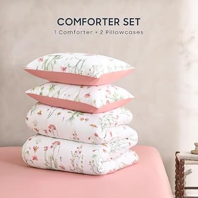 Neutral Botanical Cotton Comforter Set - view 2