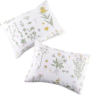 Neutral Botanical Pillowcases (Set of 2) - view 2