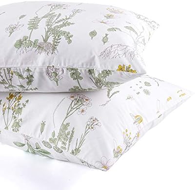 Neutral Botanical Pillowcases (Set of 2) - view 3