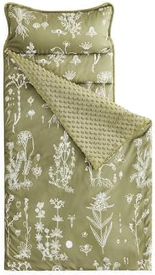 Olive Botanical Minky Nap Mat