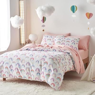 Pastel Rainbow Cloud Bedding Set (5-Piece) - view 2