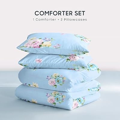 Pastel Spring Flowers Comforter Set - view 2