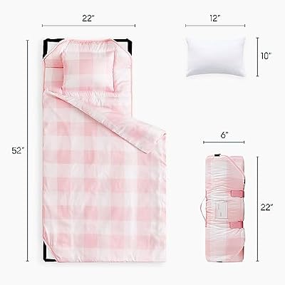 Pink Buffalo Check Cot Nap Mat - view 2