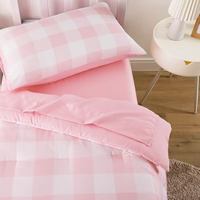 Pink Buffalo Check Toddler Bedding Set - view 3