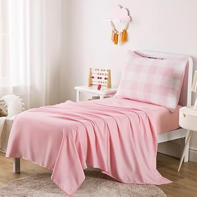 Pink Buffalo Check Toddler Bedding Set - view 4