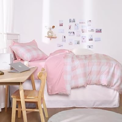 Pink Gingham Comforter Set - view 4