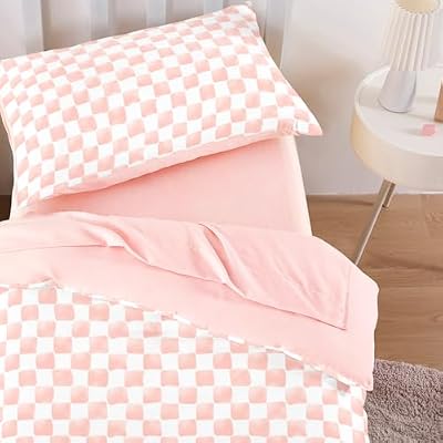 Pink Gingham Toddler Bedding Set (4-Piece) - view 3