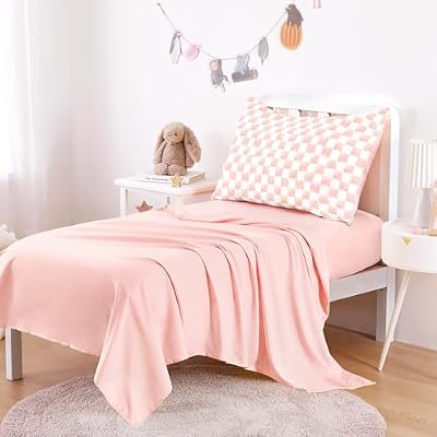 Pink Gingham Toddler Bedding Set (4-Piece) - view 4
