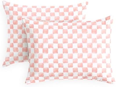 Preppy Grid Gingham Pillowcases