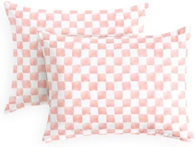 Wake In Cloud Preppy Grid Gingham Pillowcases