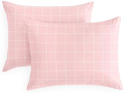 Preppy Grid Pillowcases (Set of 2)