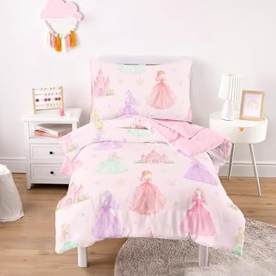 Princess Fairy Castle Toddler Bedding Set