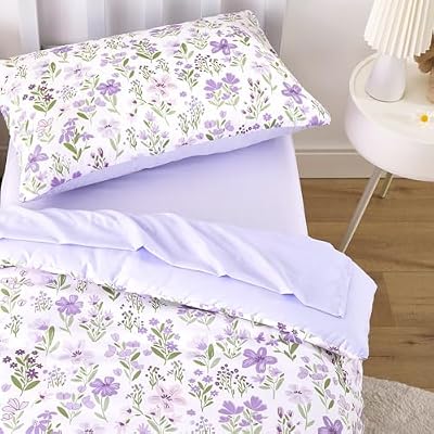 Purple Blossom Toddler Bedding Set - view 3