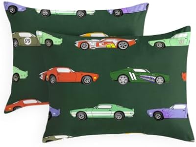 Race Car Pillowcases (Set of 2)