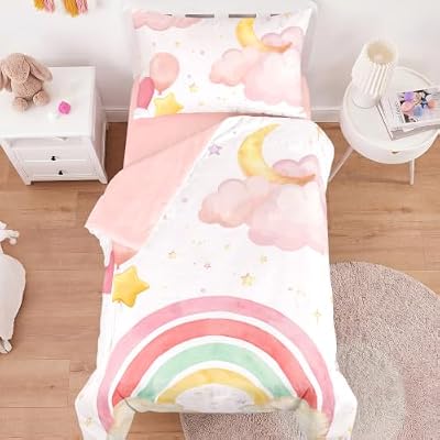 Rainbow Clouds Toddler Bedding Set - view 3