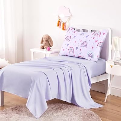 Rainbow Heart Toddler Bedding Set - view 4