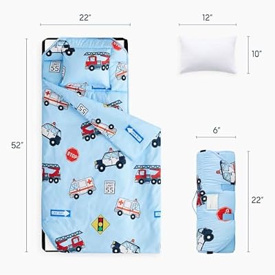Rescue Vehicles Cot Nap Mat - view 2