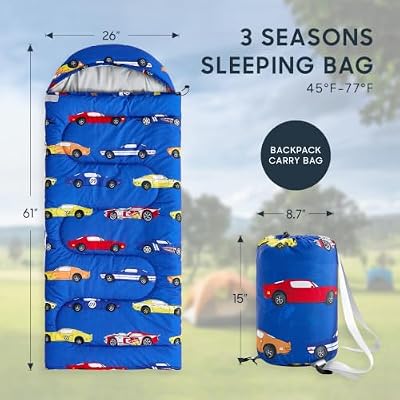 Retro Race Car Sleeping Bag - view 2