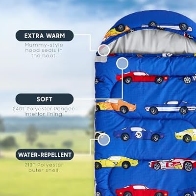 Retro Race Car Sleeping Bag - view 3