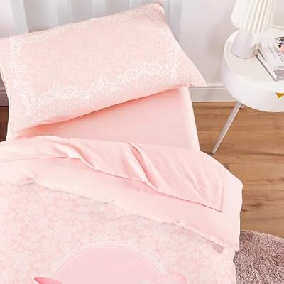 Ribbon Bow Lace Toddler Bedding Set - view 4