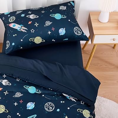 Rocket and Planet Toddler Bedding Set - view 3