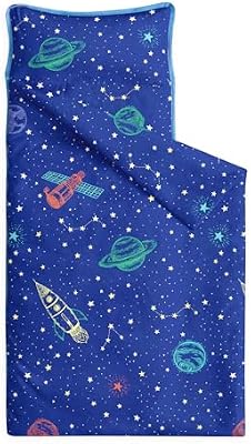 Rockets and Planets Toddler Nap Mat