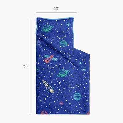 Rockets and Planets Toddler Nap Mat - view 2