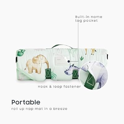 Safari Animals Cot Nap Mat - view 3