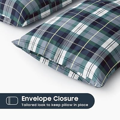 Scottish Tartan Plaid Pillowcases (Set of 2) - view 3