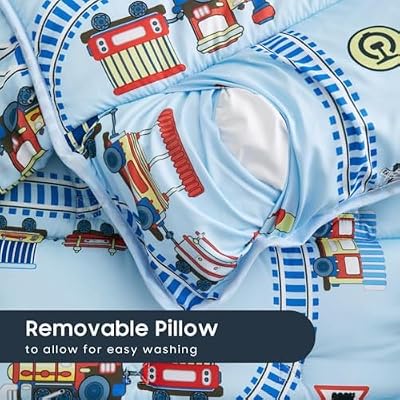 Sky Blue Transport Toddler Nap Mat - view 4